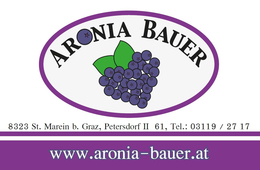 Logo vom Aroniabauer in St. Marein bei Graz