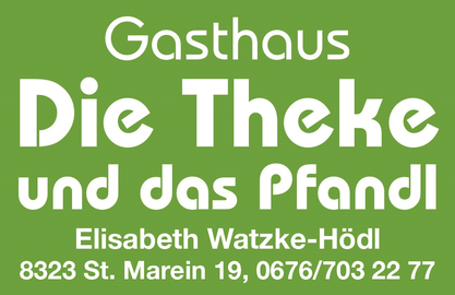 Logo Gasthaus Die Theke und das Pfandl