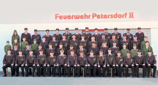 Mannschaft Feuerwehr Petersdorf II
