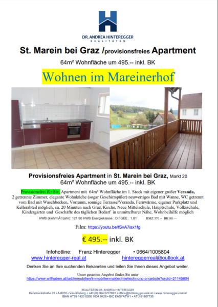 wohnung 64m2