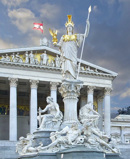 Ansicht Parlament in Wien