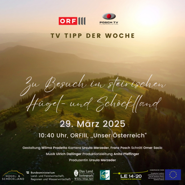 Promo Sendetermin Schöcklland ORF3