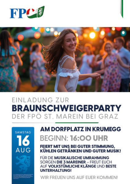 flyer braunschweigerparty