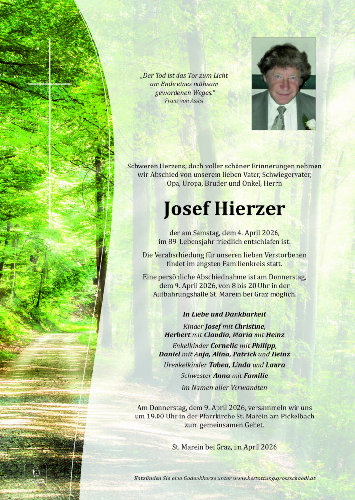 Parte Hierzer Josef