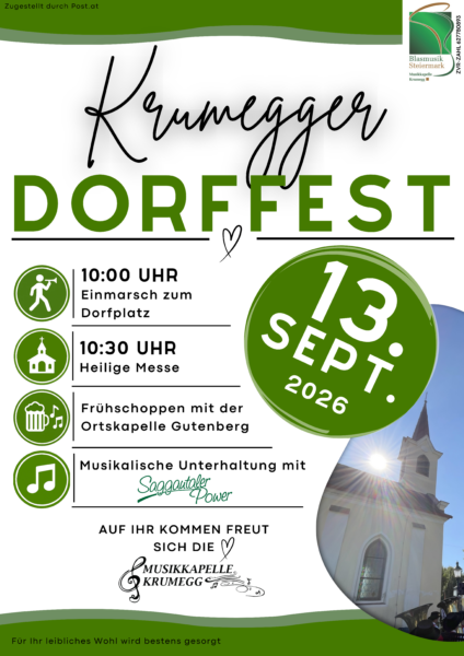 Dorffest Plakat