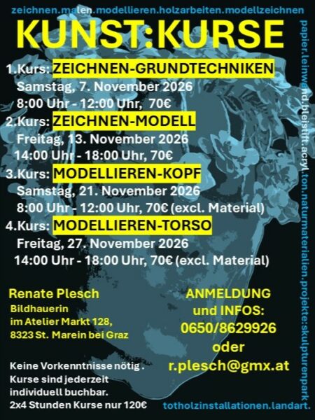 KUNSTKURSE Flyer